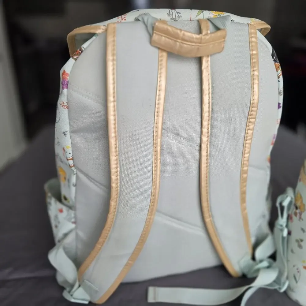 Disney Store Animators Collection Mint Green Girl's Backpack & Lunch Tote Set